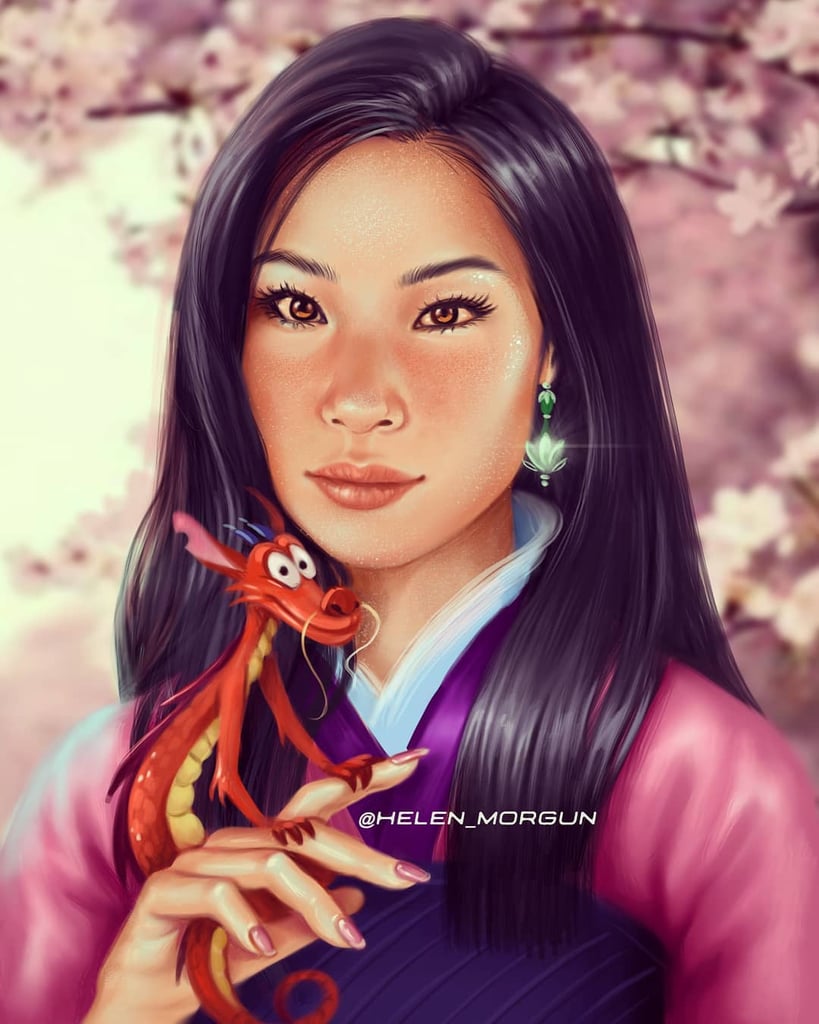 Celebrity Princess: Lucy Liu as Mulan
