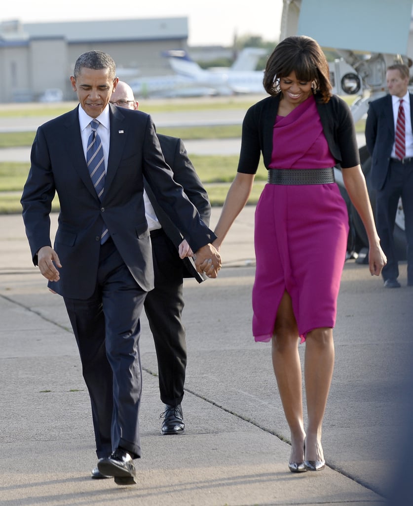 Michelle-Obama-president-arrived-hand-ha