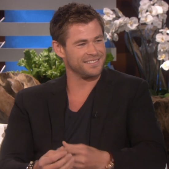 Chris Hemsworth Talking About His Kids on Ellen | Video