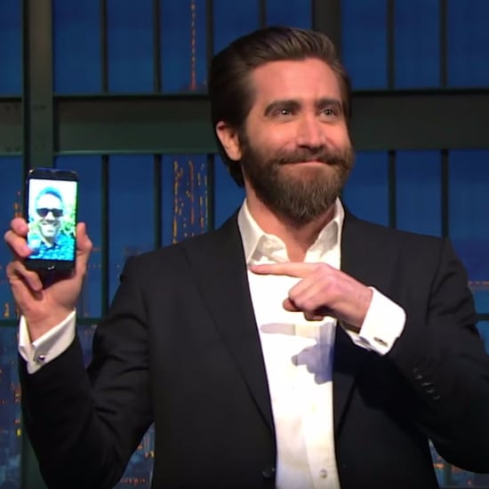 Jake Gyllenhaal FaceTiming Ryan Reynolds on Seth Meyers