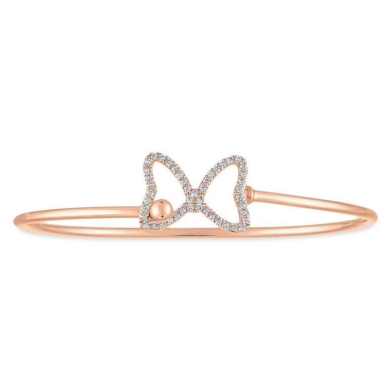 Minnie Mouse Rose Gold Cuff Bracelet