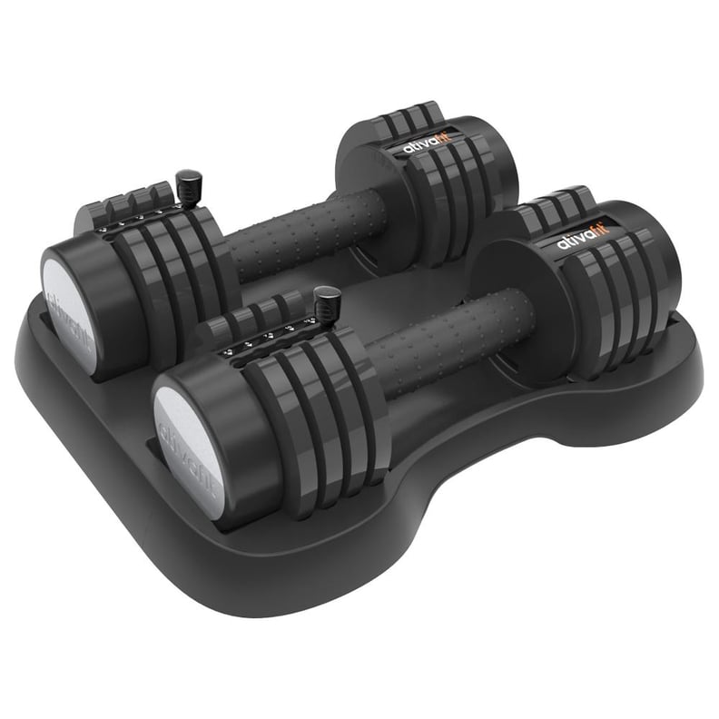 Ativafit 12.5-Lb. Adjustable Dumbbell Set