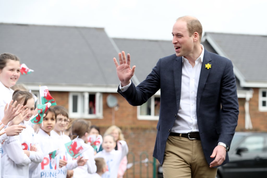 Prince William With Kids in Wales March 2017