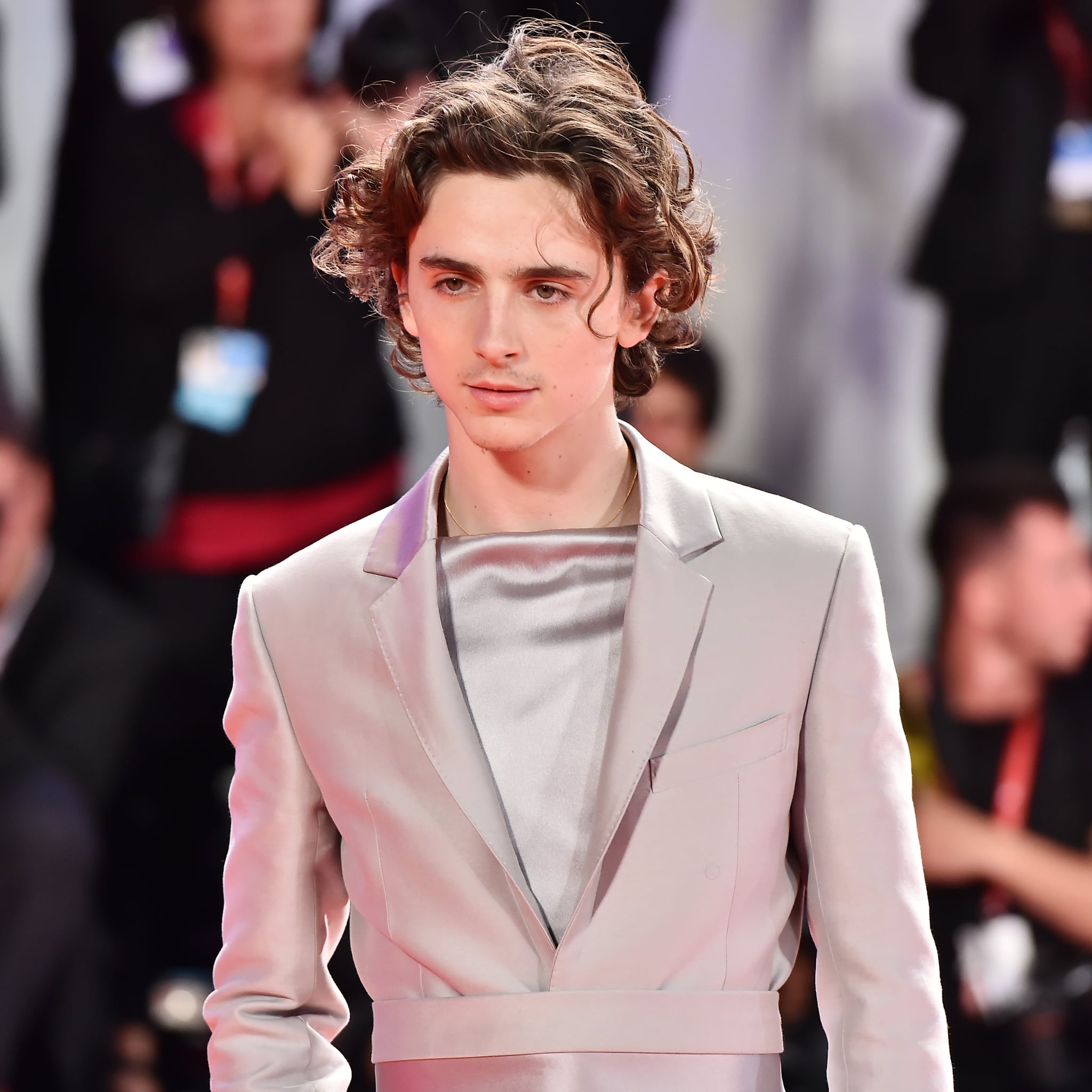Timothee Chalamet Wears Louis Vuitton Sequined Hoodie: Pics