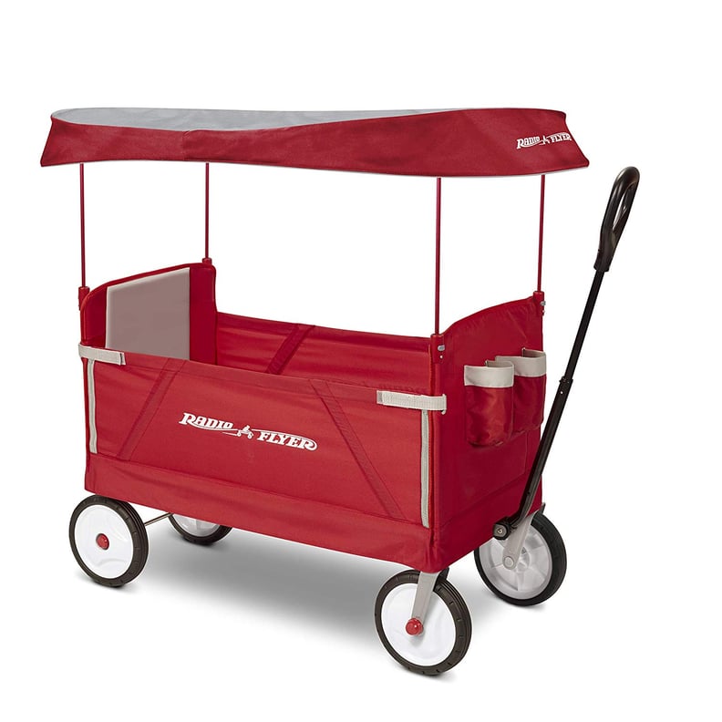 Radio Flyer 3-In-1 EZ Folding Wagon with Canopy