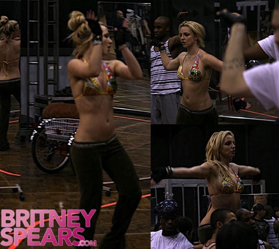 Britney Spears Bikini Photos Practicing For Circus Tour Popsugar Celebrity