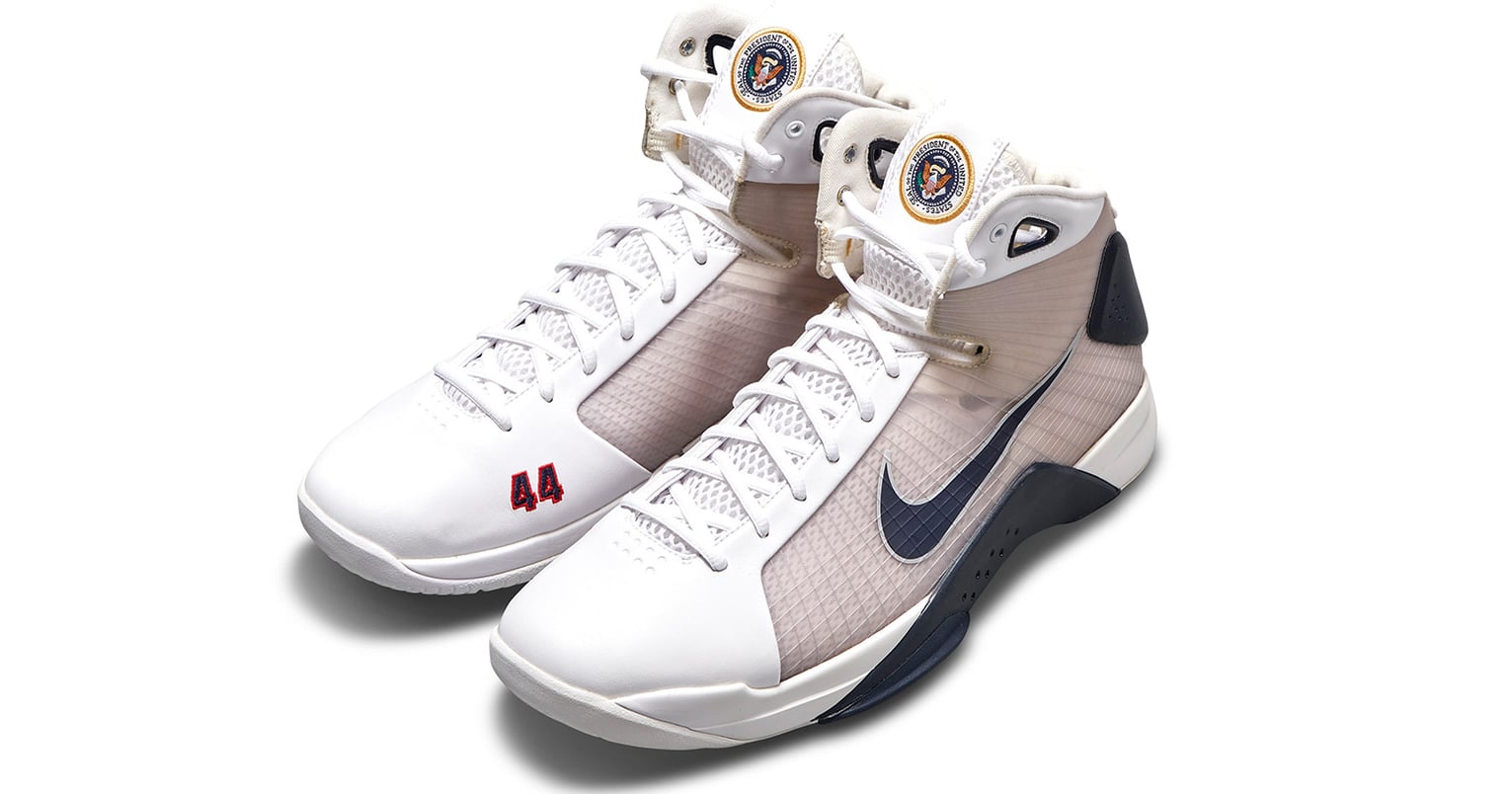 Barack Obama s Nike Hyperdunk Sneakers Are on Sale For 25K