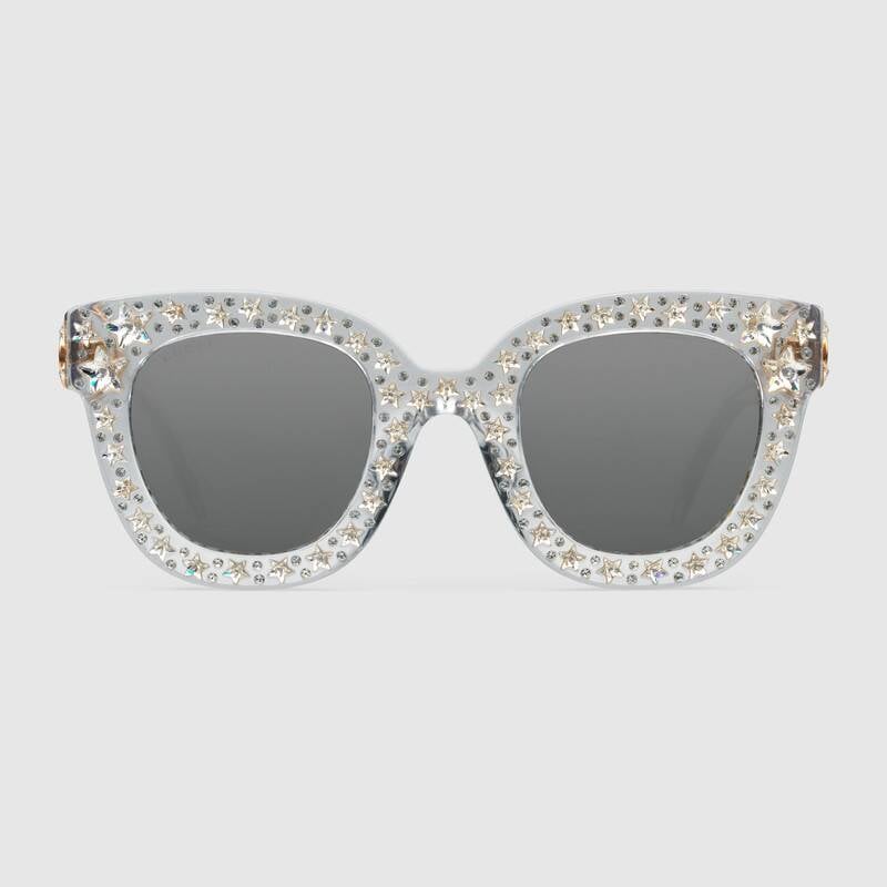 Gucci Cat Eye Sunglasses With Stars