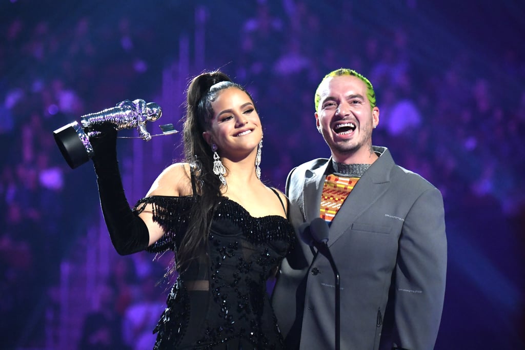 Rosalia and J Balvin's Acceptance Speech at MTV VMAs 2019