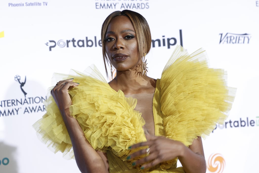 Yvonne Orji's Yellow Gown at the International Emmy Awards
