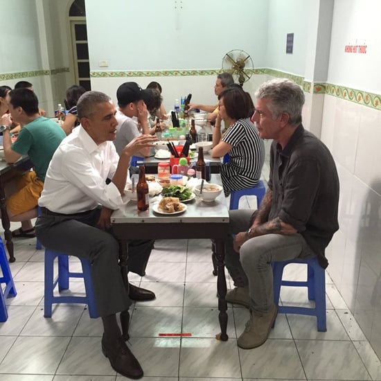Anthony Bourdain Eats With President Obama in Vietnam