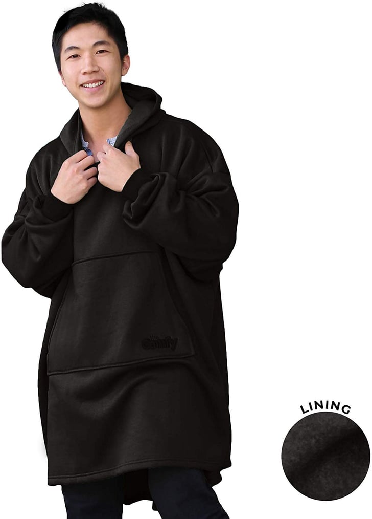 Comfy black sweatshirt clearance