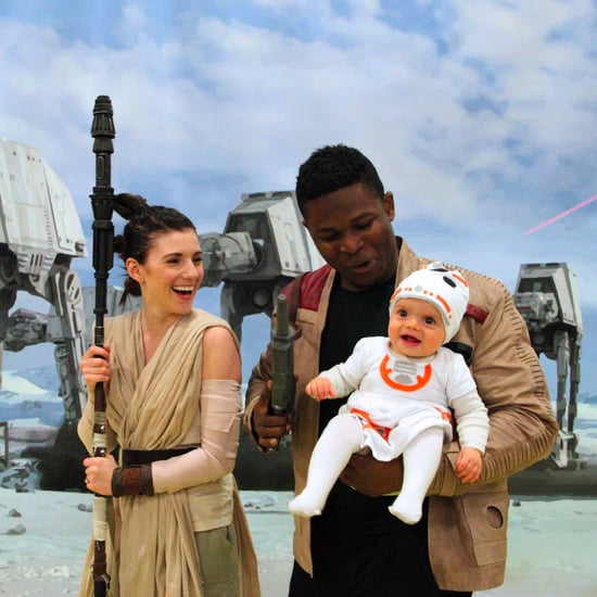 Family Dresses Up as Rey and Finn With BB-8