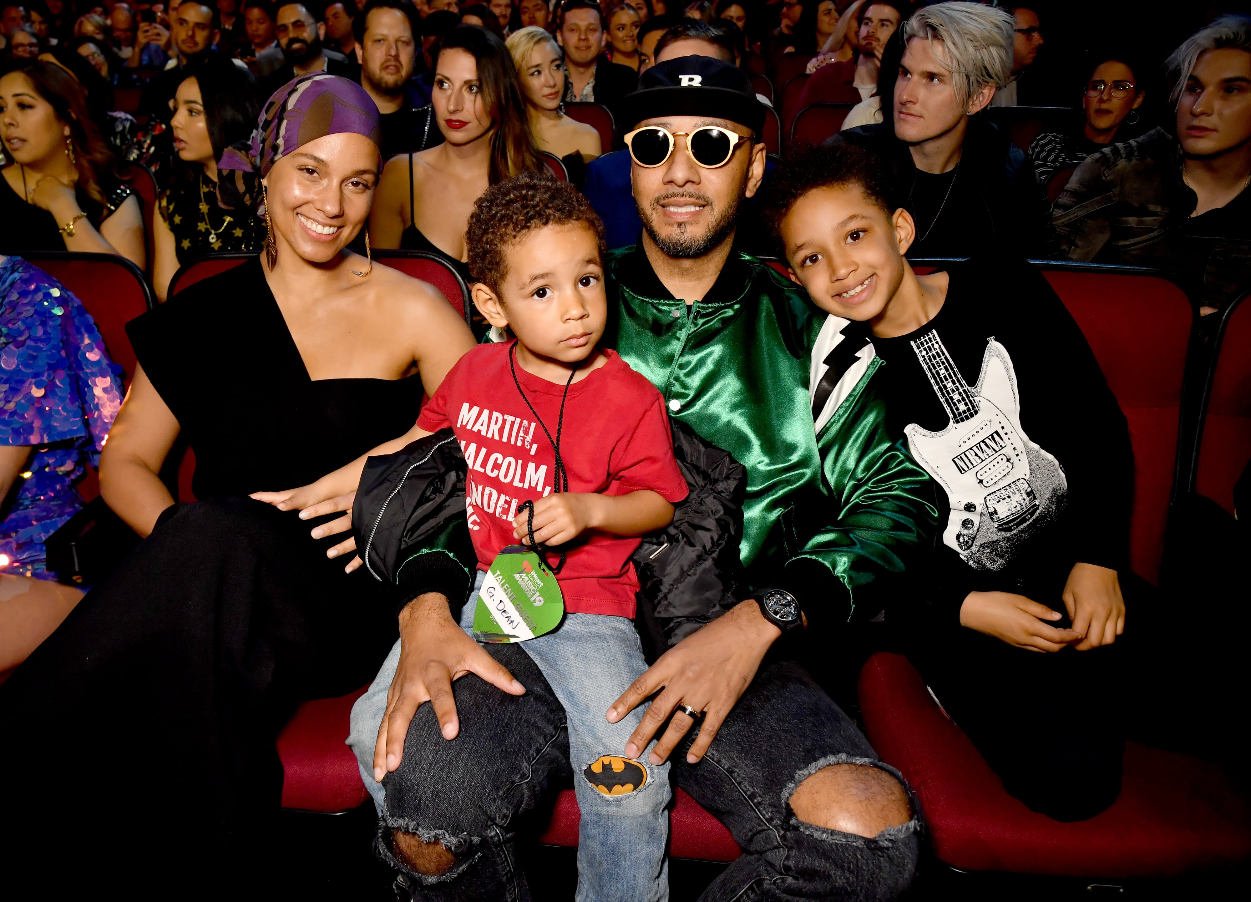 Alicia Keys With Her Sons at 2019 iHeartRadio Music Awards | POPSUGAR ...