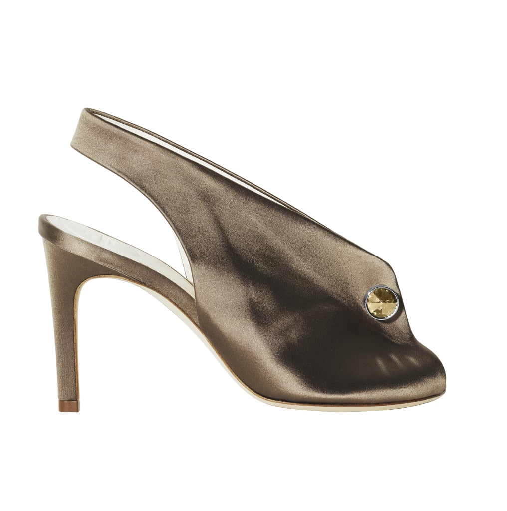 H&M Conscious Collection Silk-Blend Sandals ($129)
