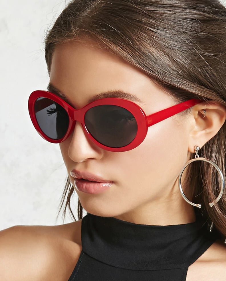 Forever 21 Tinted Oval Sunglasses