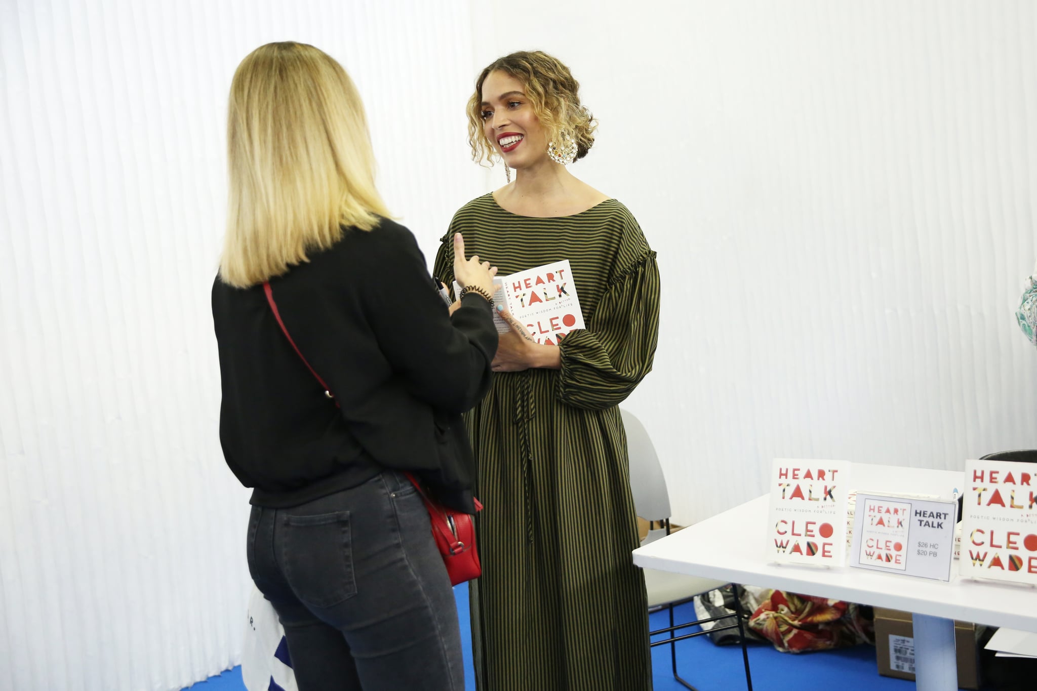 NEW YORK, NY - JUNE 10:  Poet Cleo Wade meets fans on day 2 of POPSUGAR Play/Ground on June 10, 2018 in New York City.  (Photo by Monica Schipper/Getty Images for POPSUGAR Play/Ground)