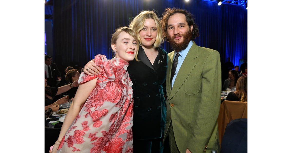 Saoirse Ronan, Greta Gerwig, and Josh Safdie at the 2020 Critics
