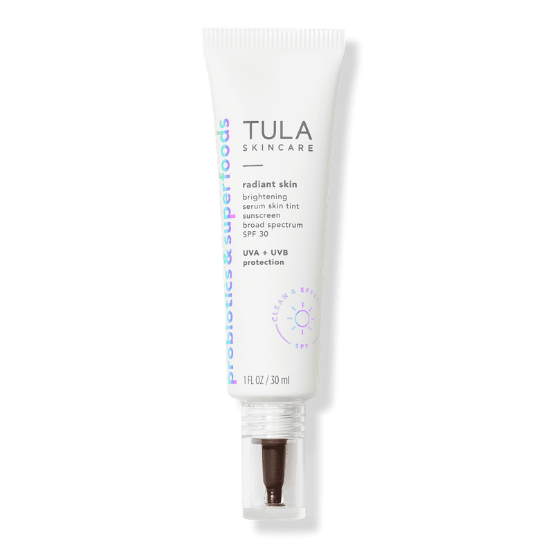 Best Foundations at Ulta: Tula Radiant Skin Brightening Serum Skin Tint Sunscreen SPF 30