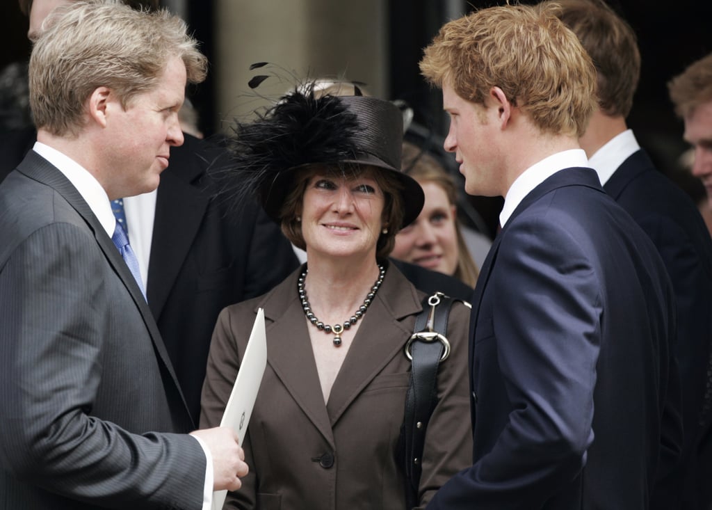 Lady Sarah McCorquodale With Her Brother and Prince Harry in 2007