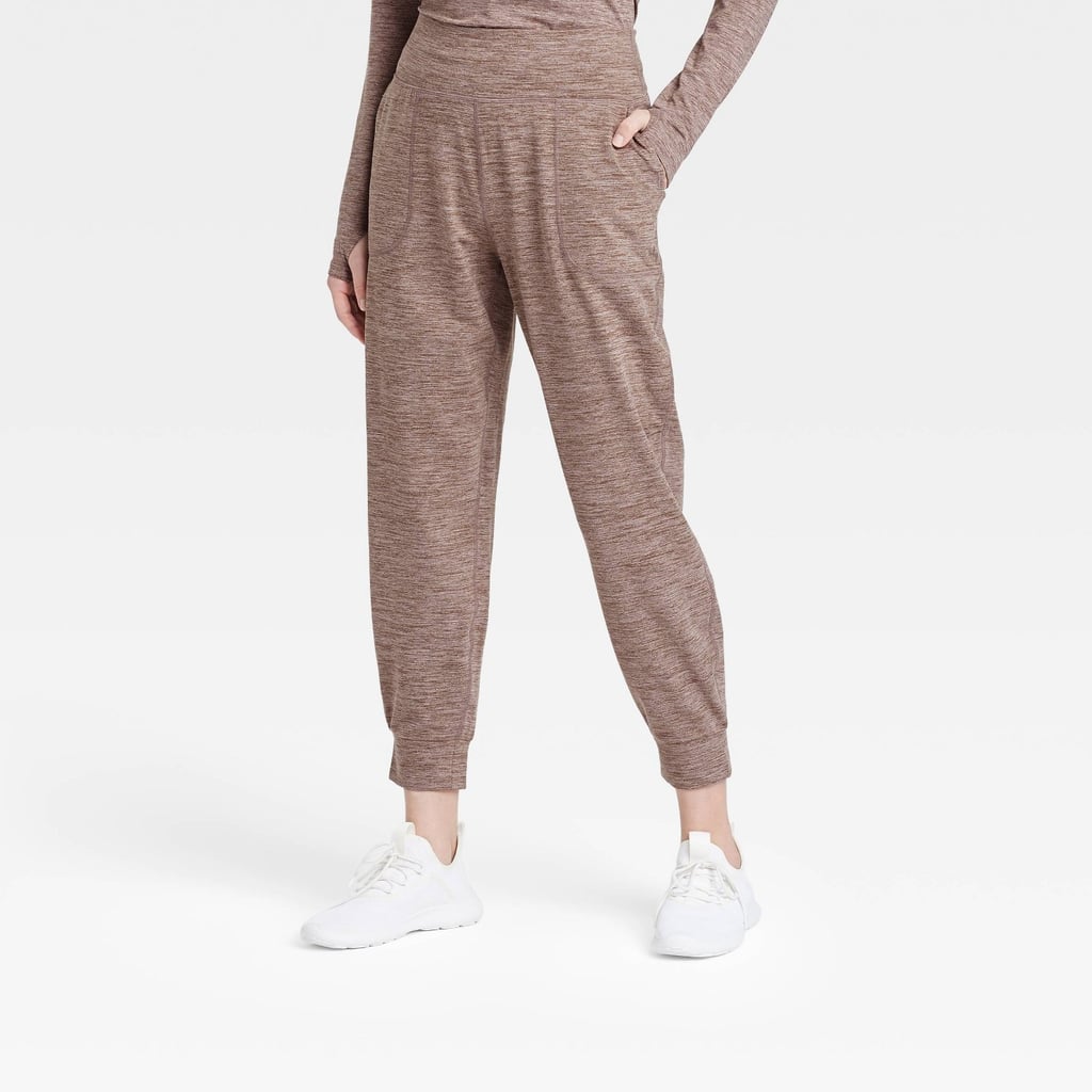 Something Cozy: JoyLab Women's Mid-Rise Cozy Spacedye Jogger Pants