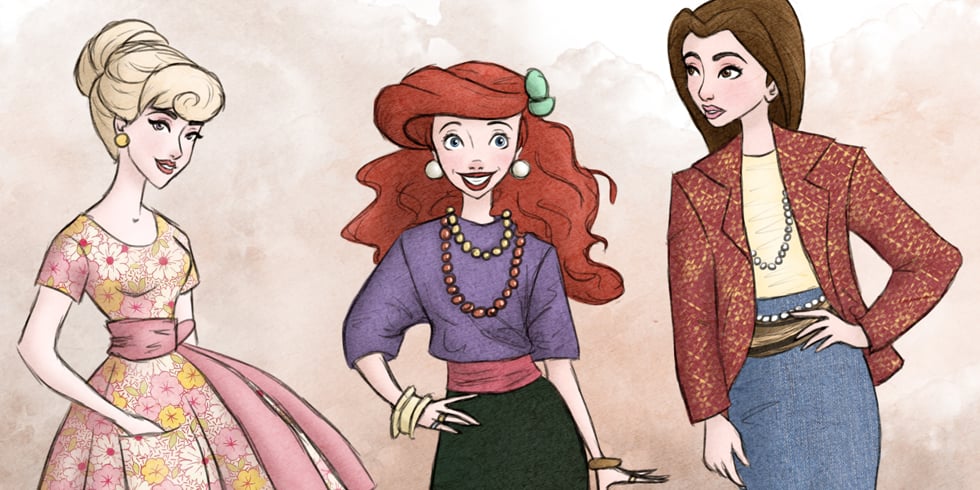 Disney Princess by Years
