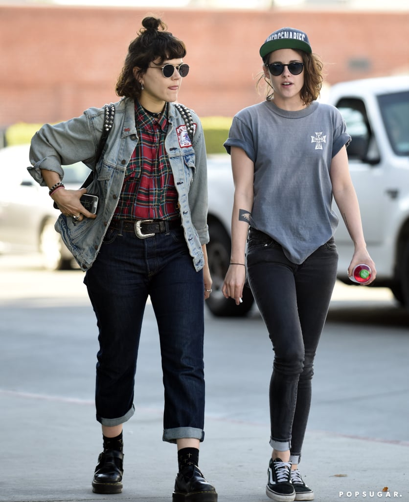 Kristen Stewart With Mystery Woman March 2016