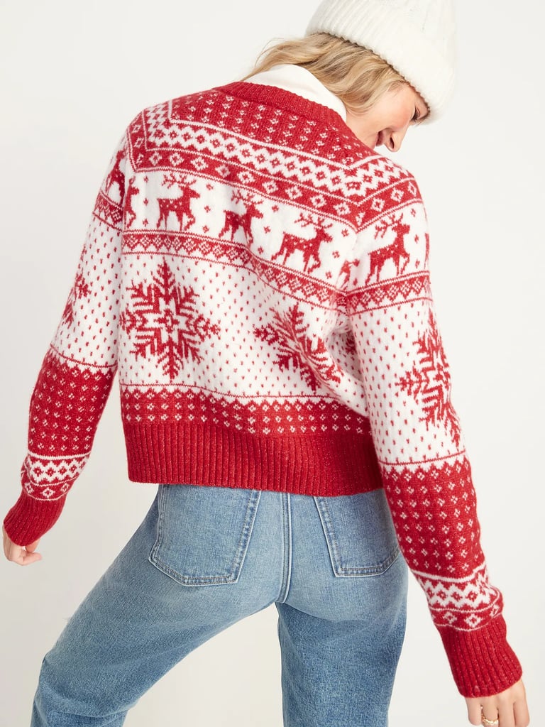 Best Women's Holiday Sweaters at Old Navy