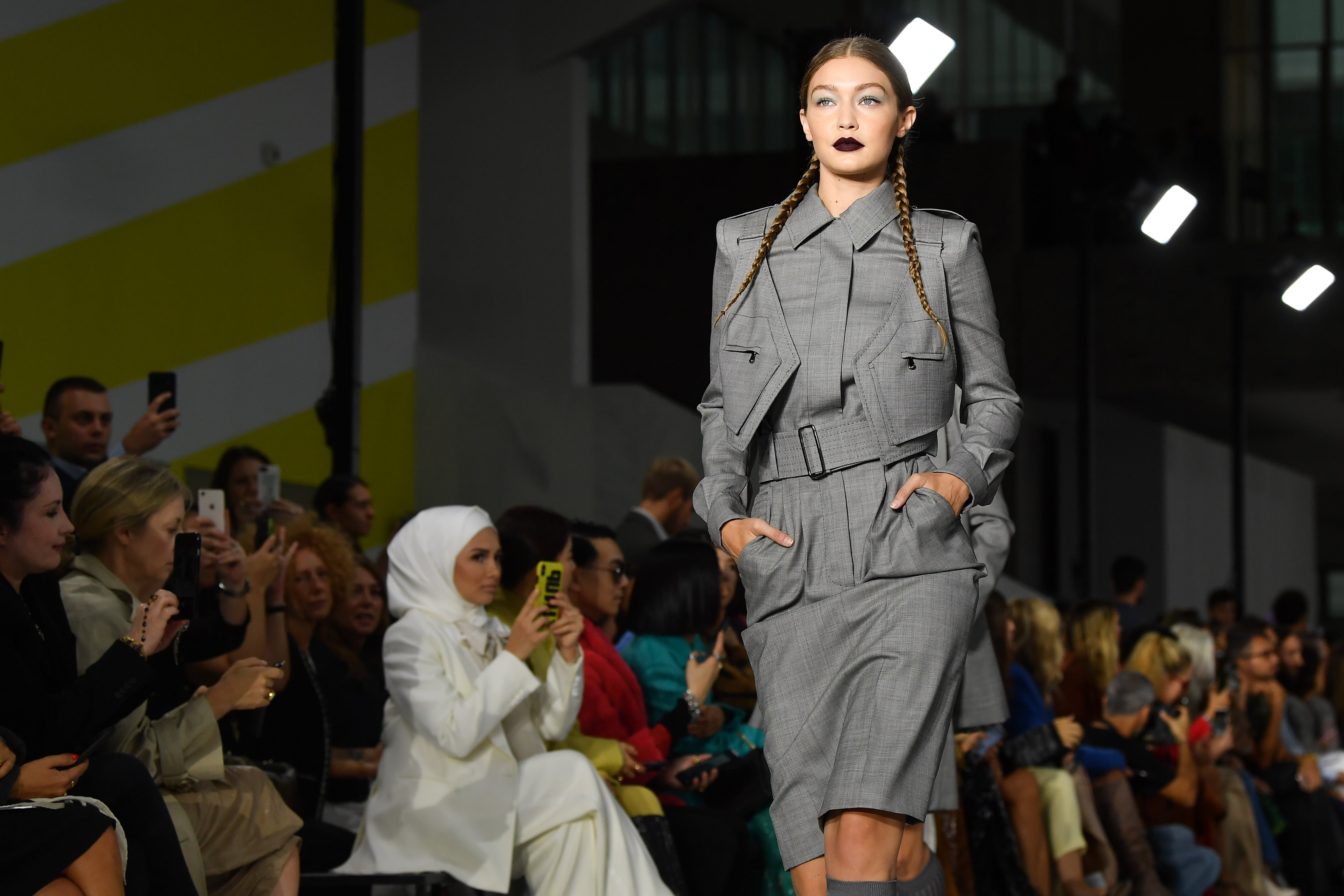 Bella Hadid at Louis Vuitton Fashion Week Spring '20 Show