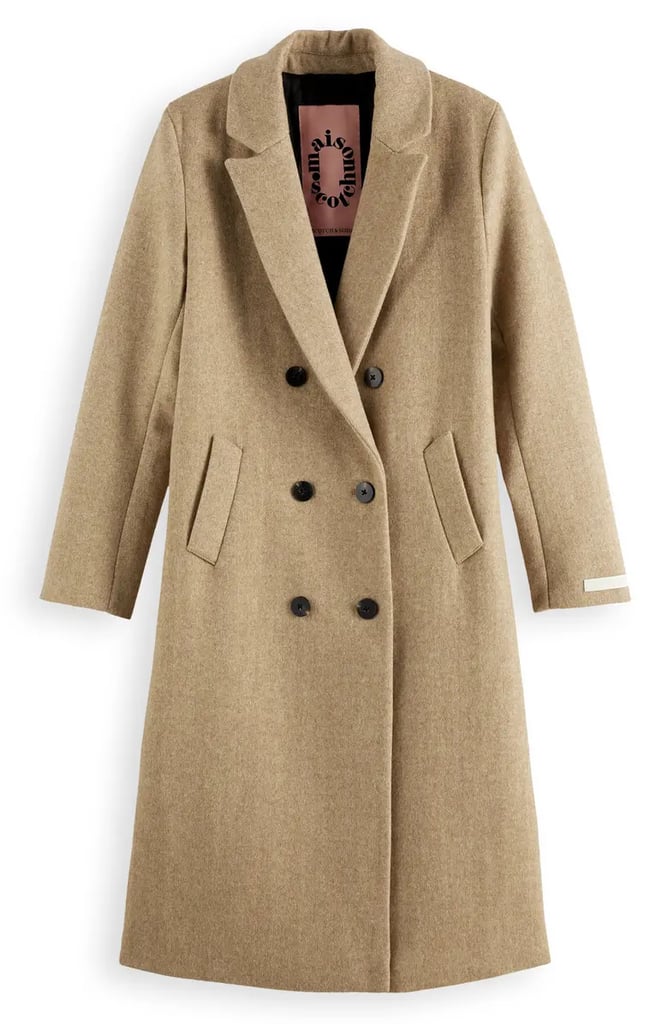 Scotch & Soda Tailored Double Breasted Coat