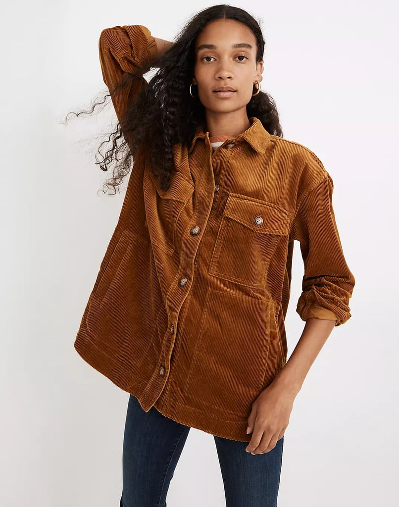 A Trendy Item: Corduroy Yorkway Shirt-Jacket