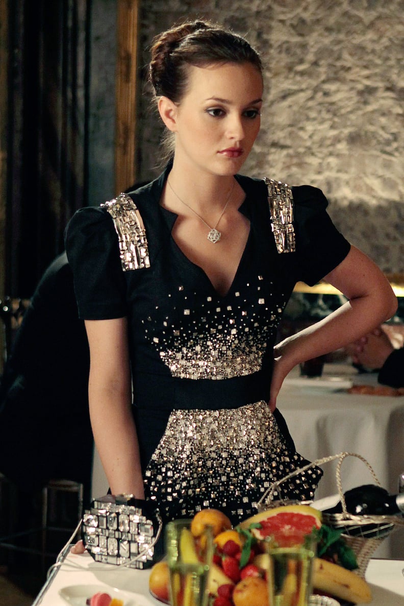 Blair's Chiffon Beaded Dress on Gossip Girl