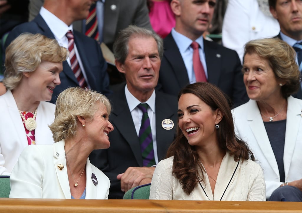 Prince William and Kate Middleton Take in Some Tennis at Wimbledon Prince William and Kate Middleton Take in Some Tennis at Wimbledon