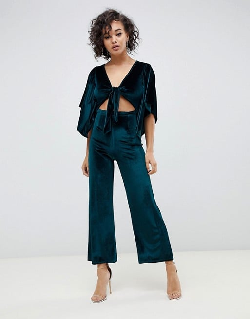 Asos Design Kimono Sleeve Jumpsuit