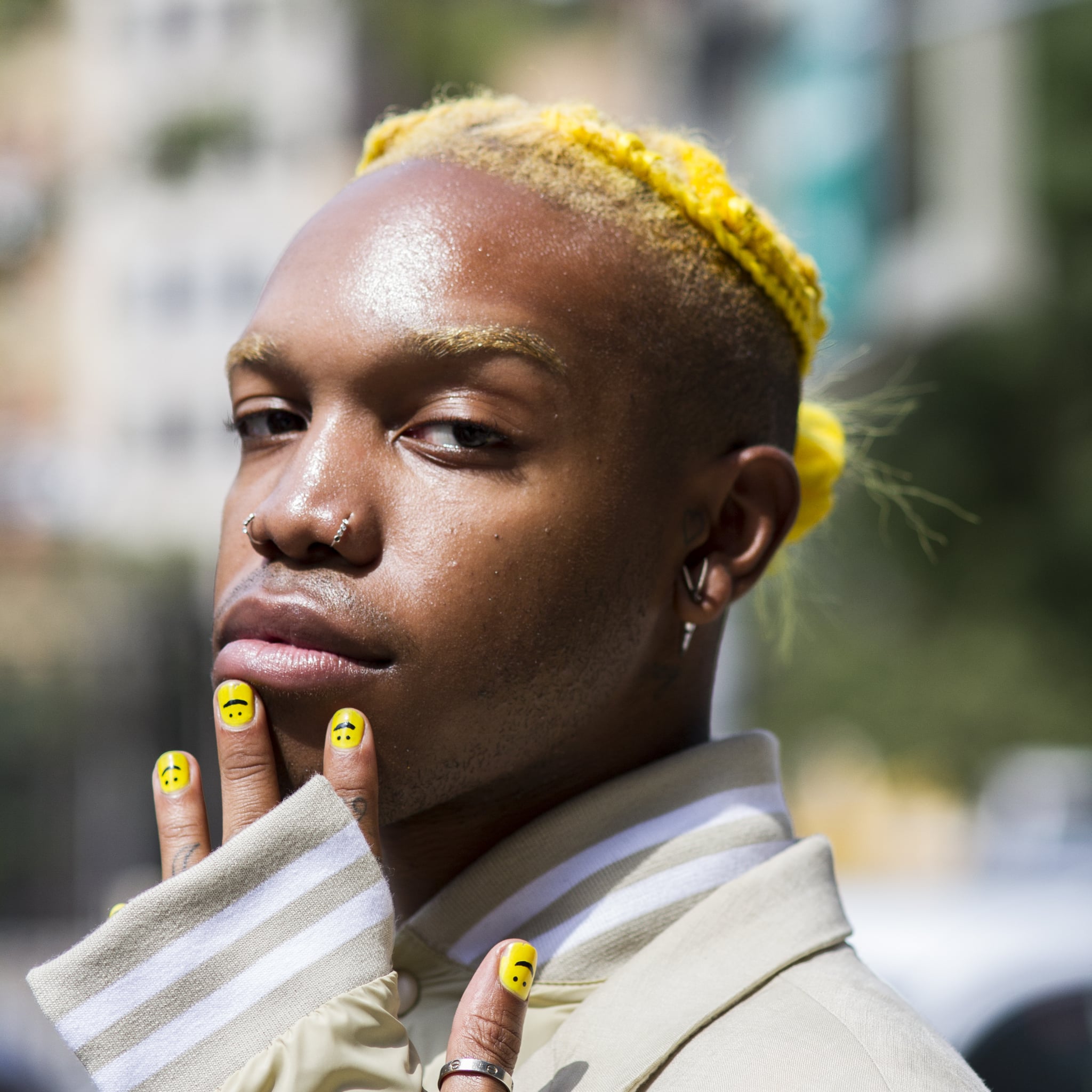 Sunny and Stylish: Embrace the French Tip Yellow Trend