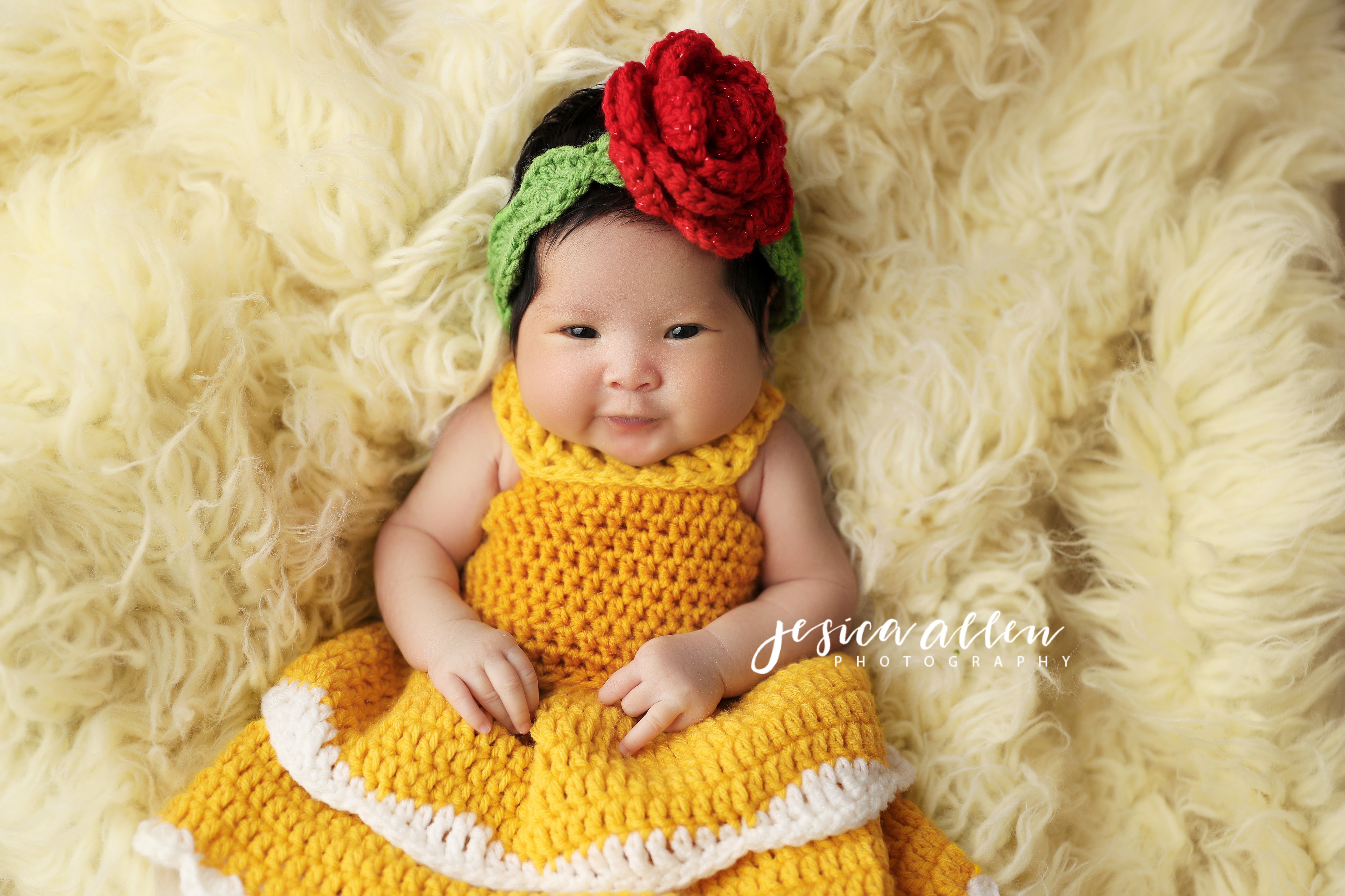 Newborn Photos in Crocheted Disney Outfits POPSUGAR Family