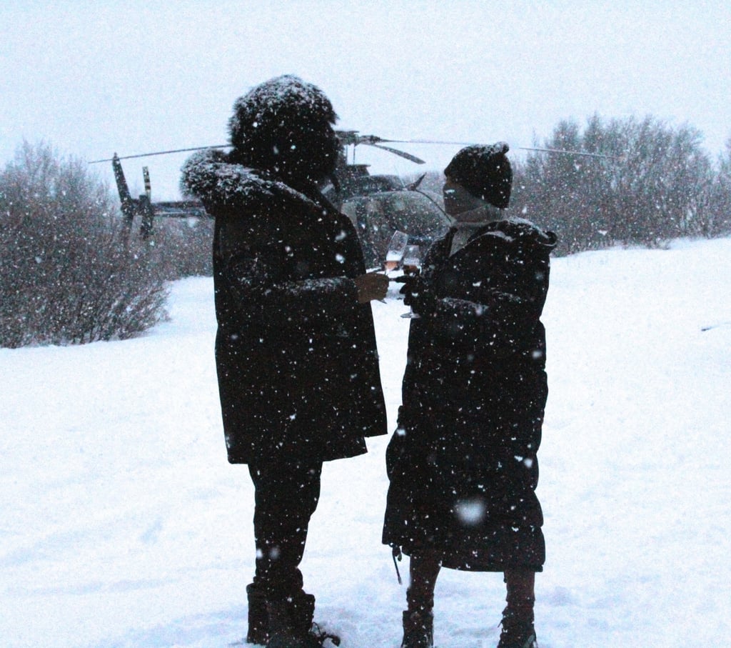 Beyonce and Jay Z's Holiday Pictures in Iceland