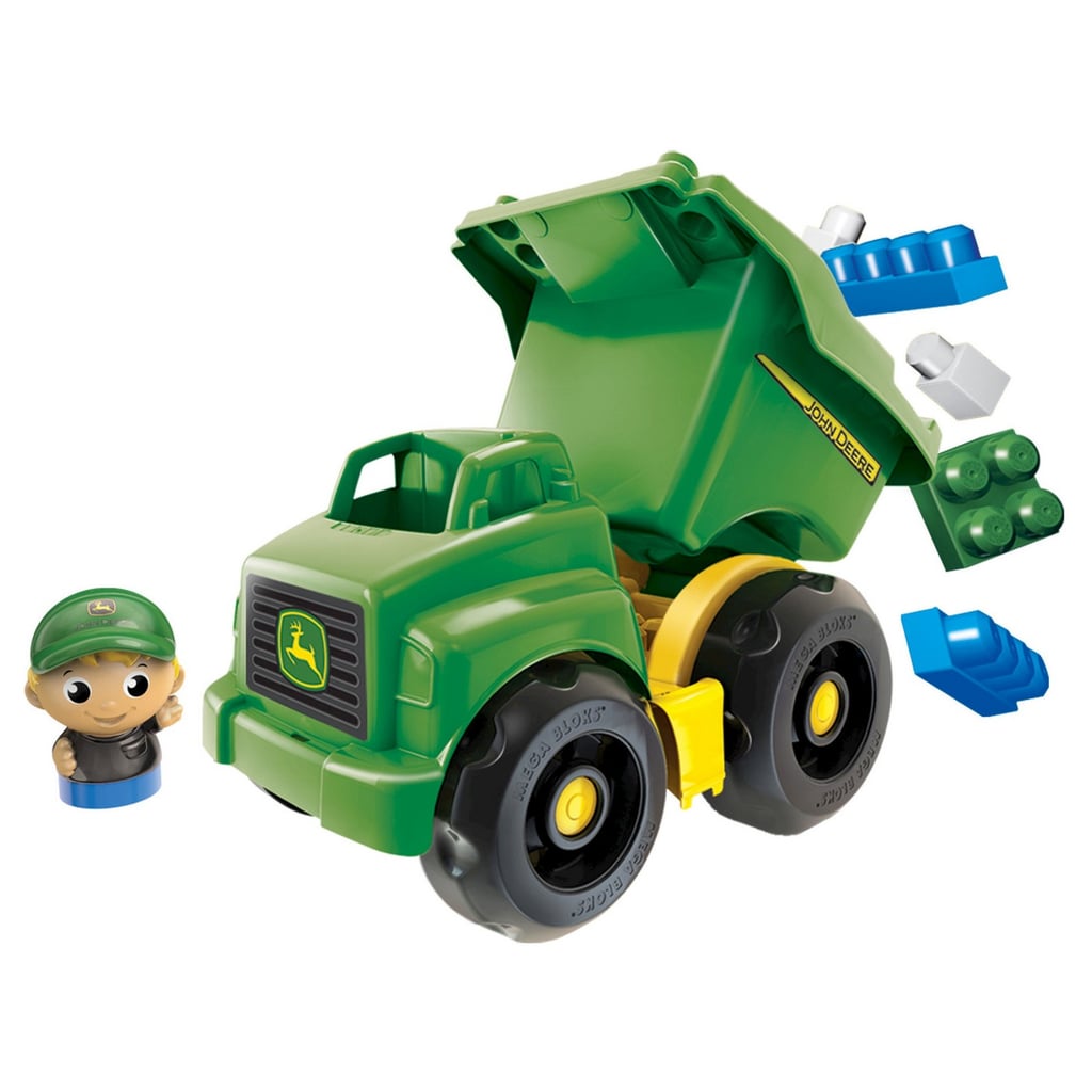 Mega Bloks John Deere Dump Truck Building Set