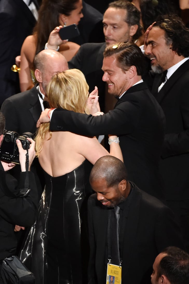 Leonardo DiCaprio and Kate Winslet at the Oscars 2016 ...