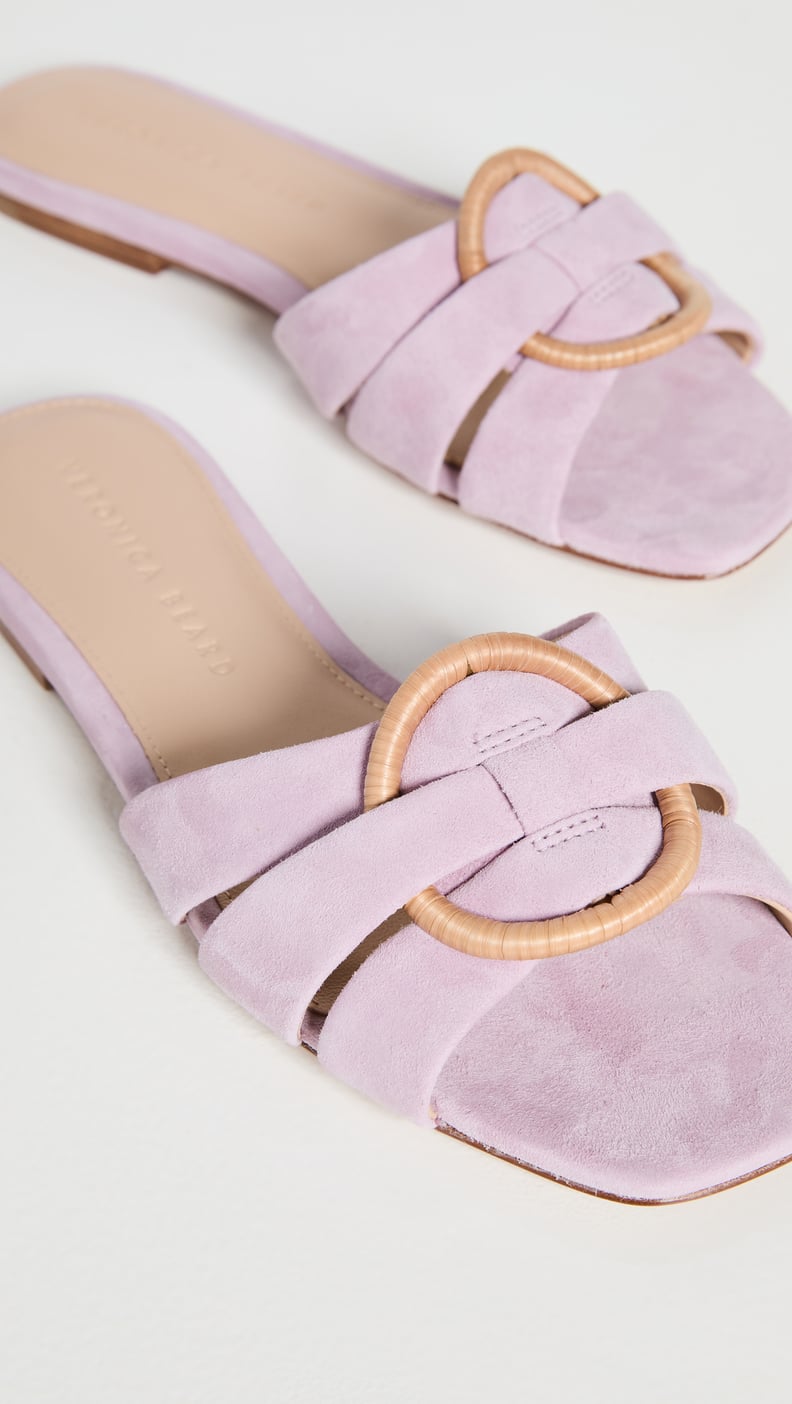 Purple Sandals: Veronica Beard Medeira Sandals