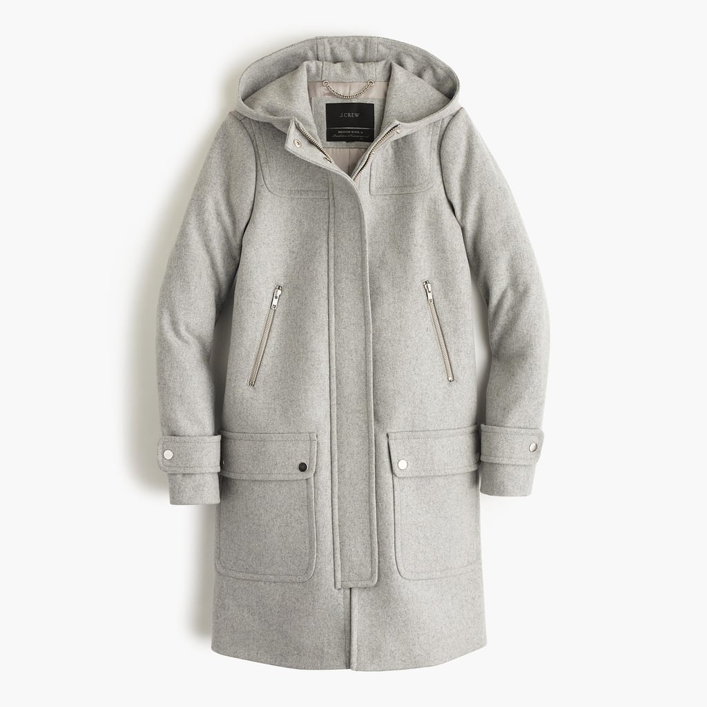 J.Crew Wool Melton Duffle Coat