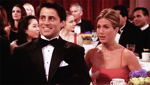 Joey and Rachel Friends Reunion GIFs 2016 | POPSUGAR ...