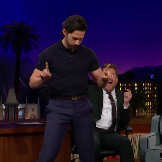 Milo Ventimiglia Giving James Corden a Lap Dance Video