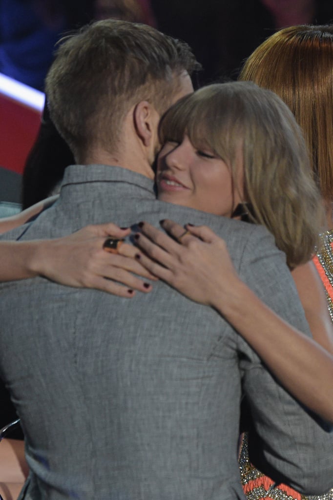 Taylor Swift and Calvin Harris at iHeartRadio Awards 2016
