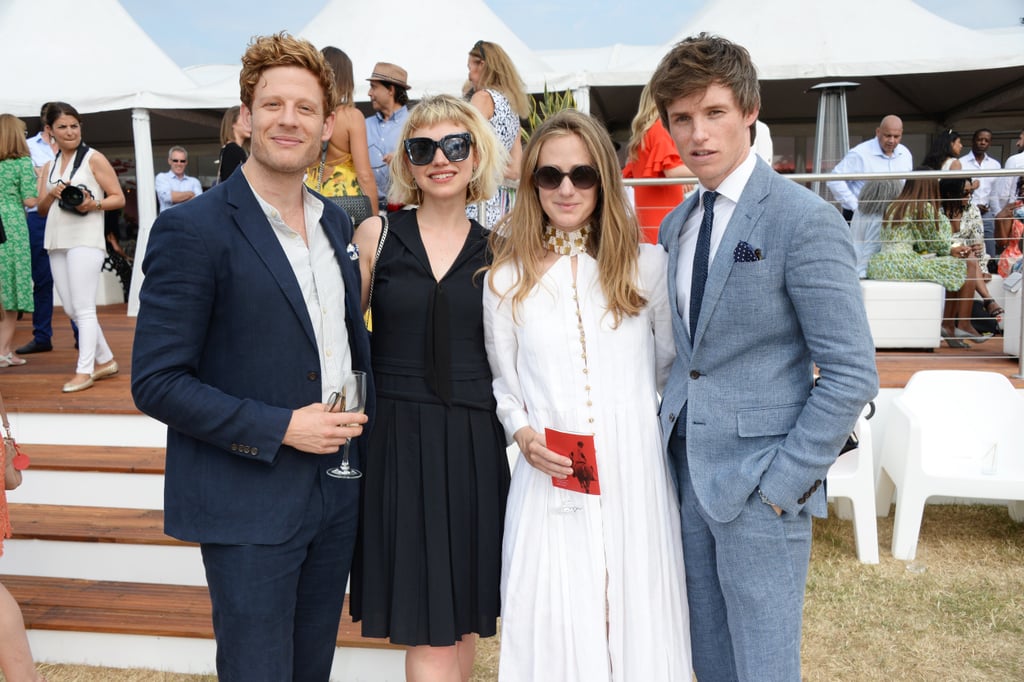 James Norton, Imogen Poots, Hannah Bagshawe, and Eddie Redmayne