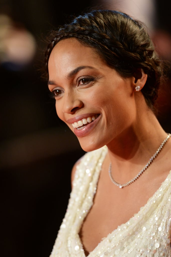 For Her Turn On The As I Lay Dying Red Carpet Rosario Dawson Shined Celebrity Makeup Ideas For Wedding Popsugar Beauty Australia Photo 10