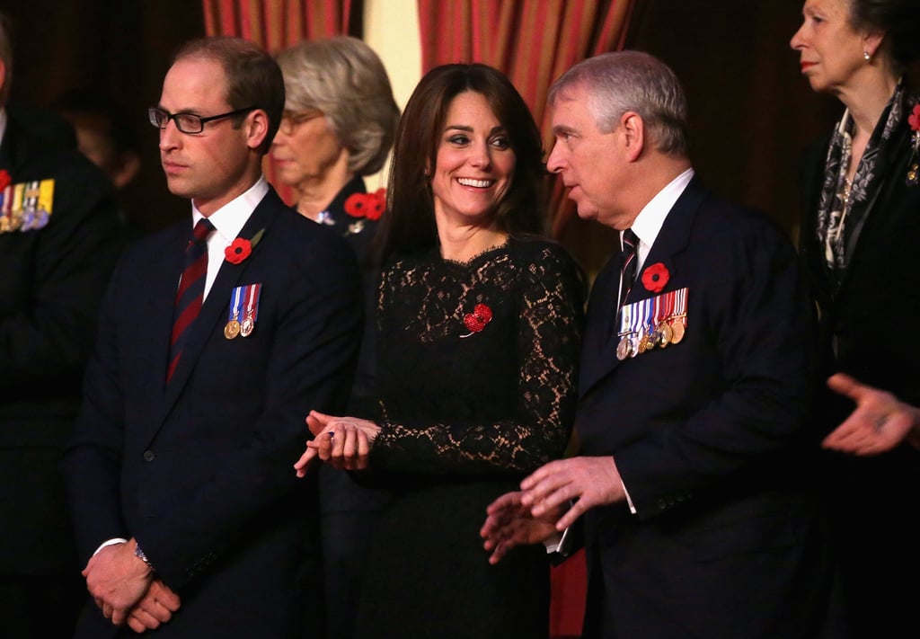 Kate was glowing in the audience.