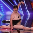 Oops! This Guy Gave Himself a Golden Buzzer After Wowing the Judges With a Burlesque Dance