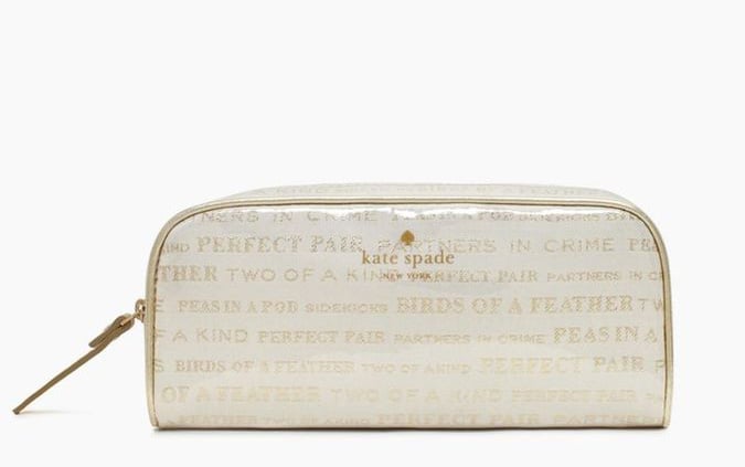 Kate Spade Henrietta Bridal Cosmetic Case