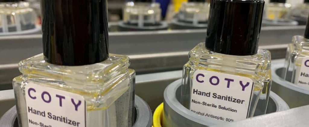 Coty Is Making Hand Sanitizer to Fight Coronavirus
